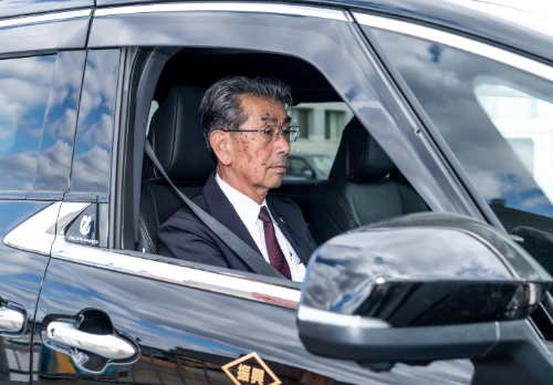 アルファードでの送迎